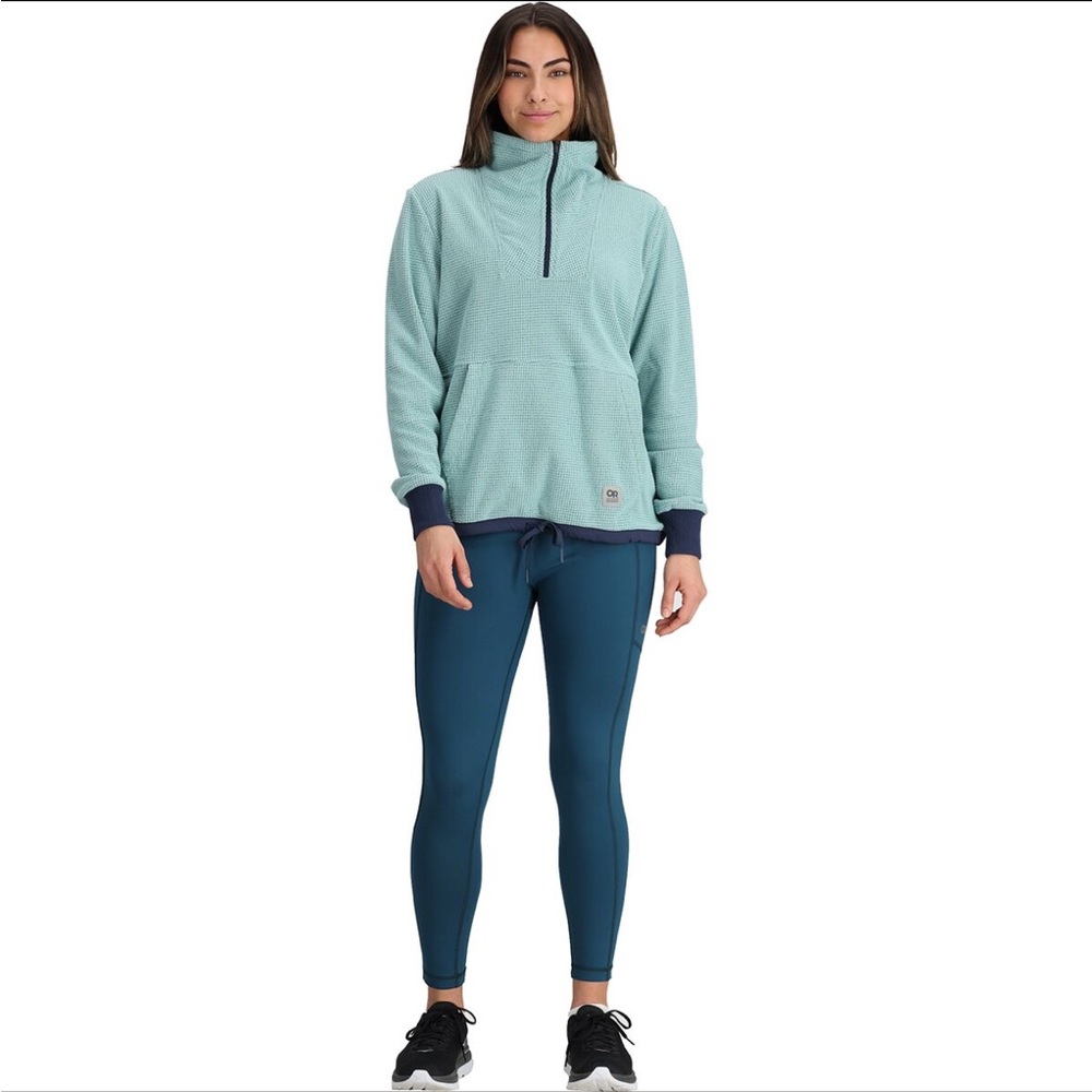 Outdoor Research Trail Mix 1/4 zip pullover sz sm